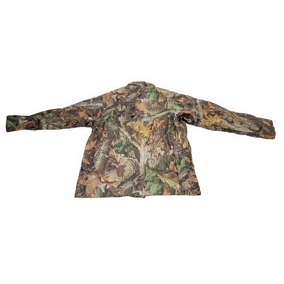 Vintage Field & Stream Jacket Mens Sz Medium Hunting Camo Grunge Y2k Woodlands - Picture 2 of 16